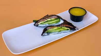 Roll’d Salmon Sandwich